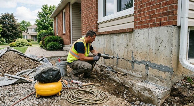 Basement Foundation Repair in Crownsville, MD