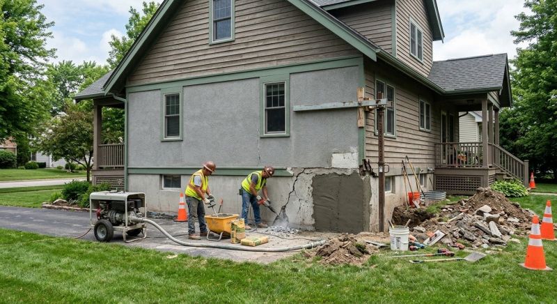 Building Foundation Repair in Columbia, MD