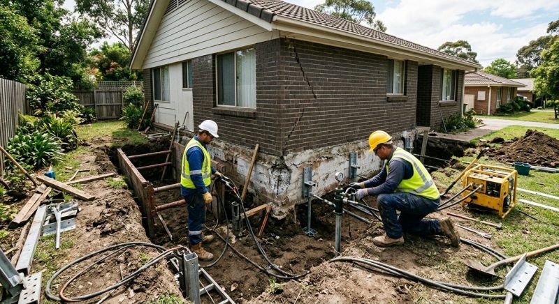Building Foundation Repair in Crownsville, MD