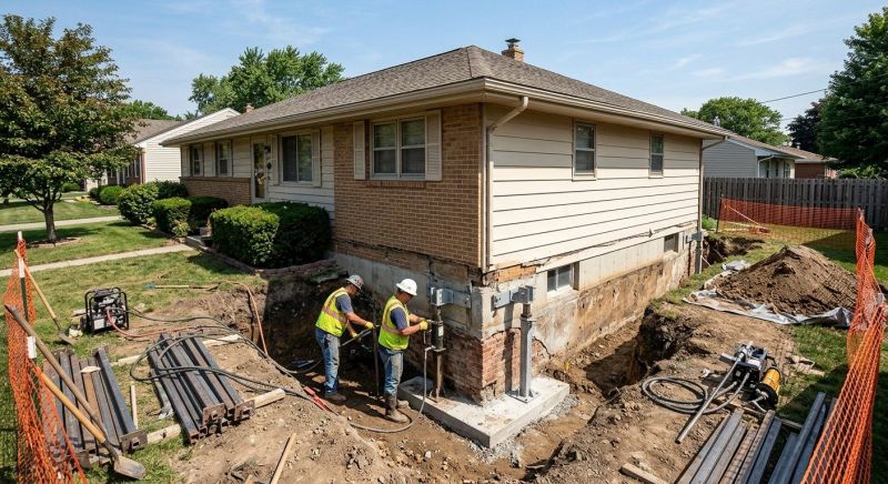 Building Foundation Repair in Pasadena, MD