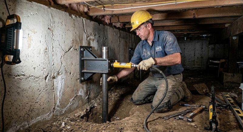 Concrete Foundation Leveling in Aberdeen Proving Ground, MD