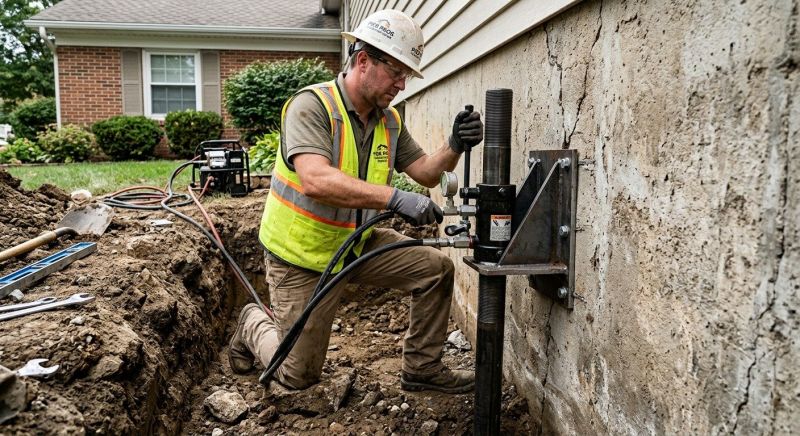 Concrete Foundation Leveling in Chestertown, MD