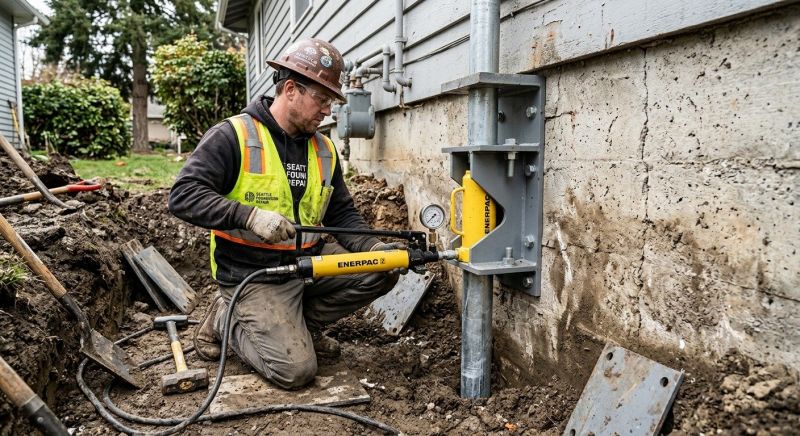 Concrete Foundation Leveling in Cockeysville, MD