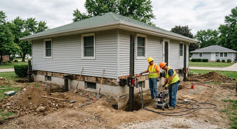 Concrete Foundation Leveling in Dundalk, MD