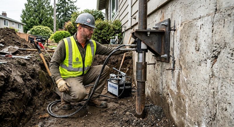 Concrete Foundation Leveling in Odenton, MD