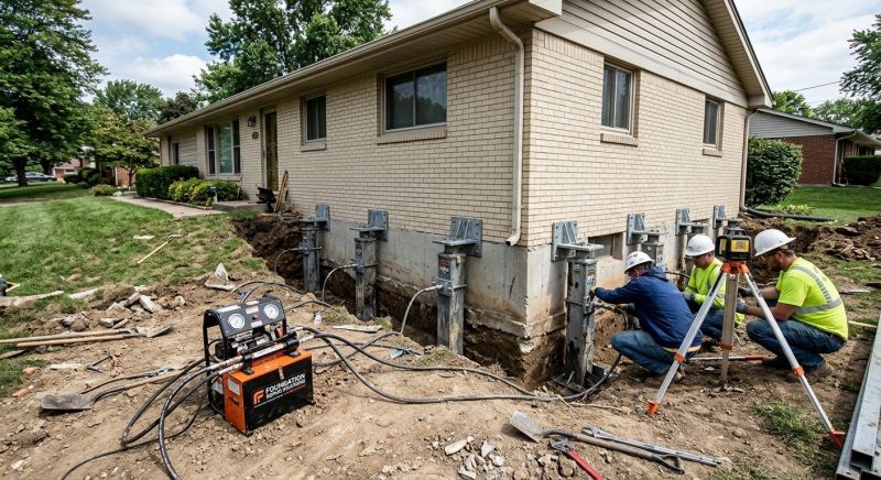 Concrete Foundation Leveling in Owings Mills, MD