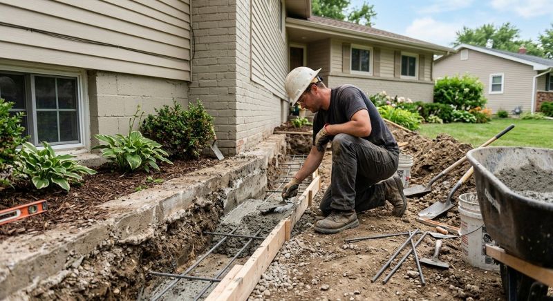 Concrete Foundation Repair in Crownsville, MD