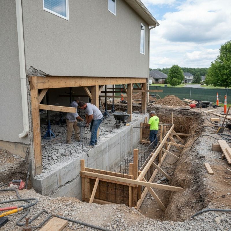 Concrete Foundation Repair in Davidsonville, MD