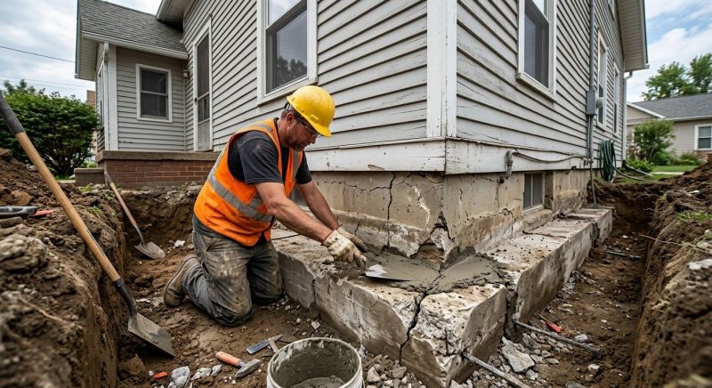 Concrete Foundation Repair in Davidsonville, MD