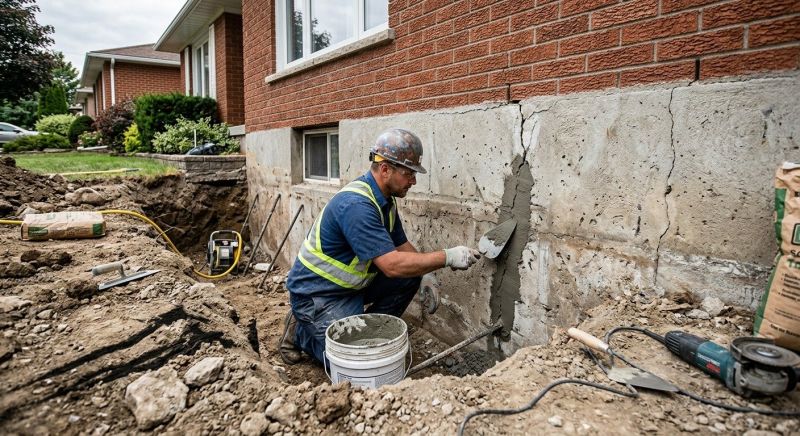 Concrete Foundation Repair in Edgewater, MD