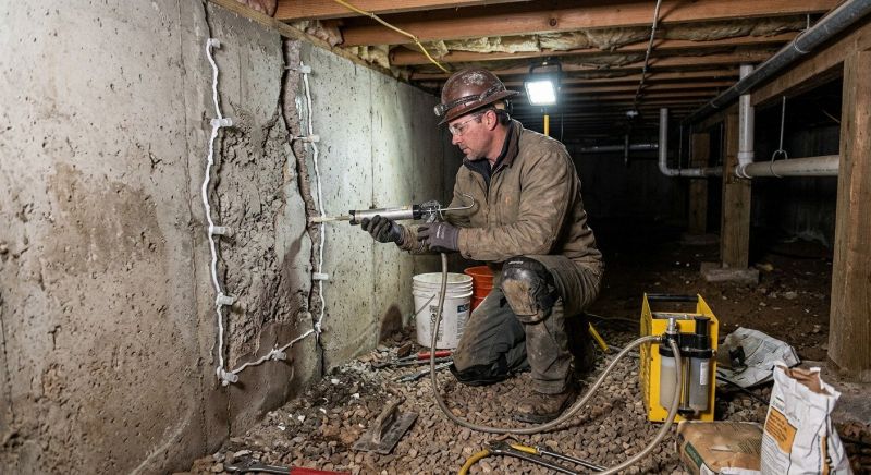 Concrete Foundation Repair in Laurel, MD