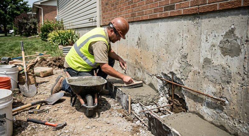 Concrete Foundation Repair in Lutherville Timonium, MD
