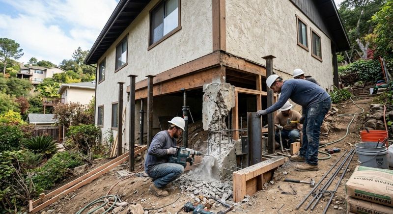 Concrete Foundation Repair in Randallstown, MD