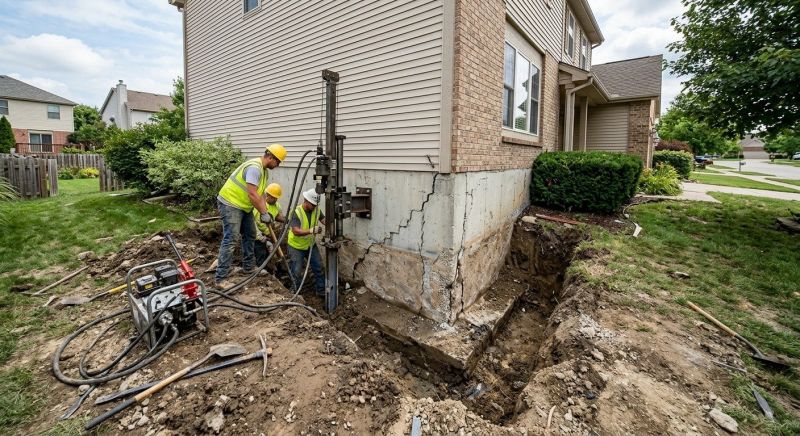 Concrete Foundation Repair in Windsor Mill, MD