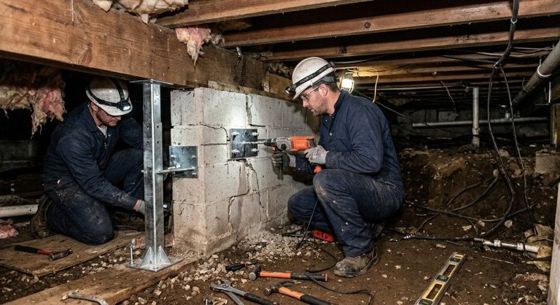 Crawlspace Foundation Repair in Linthicum Heights, MD