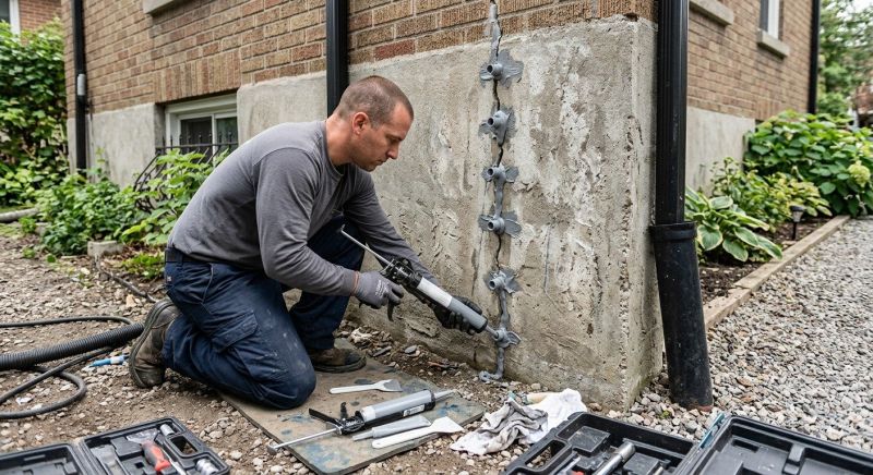 Exterior Foundation Repair in Dundalk, MD
