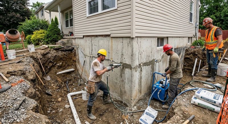 Foundation Damage Repair in Fort George G Meade, MD