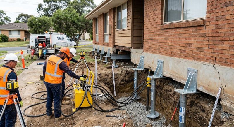 Foundation Jacking in Catonsville, MD