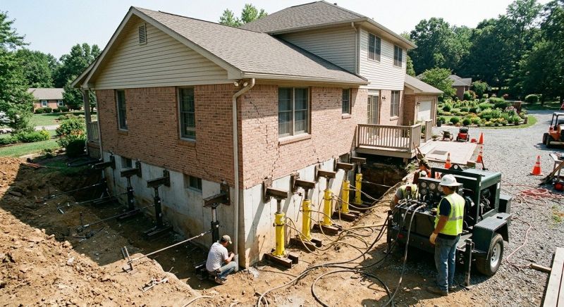 Foundation Jacking in Edgewater, MD