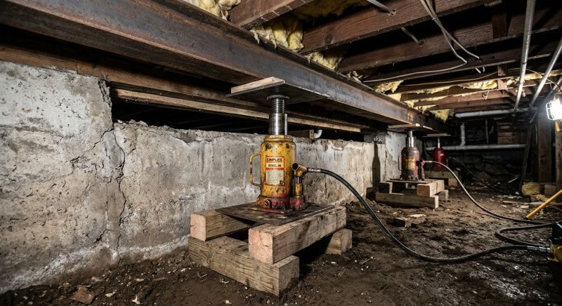 Foundation Jacking in Halethorpe, MD