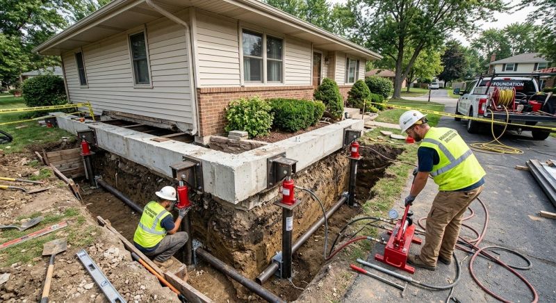 Foundation Jacking in Kent County, MD