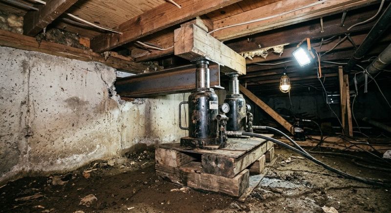 Foundation Jacking in Marriottsville, MD