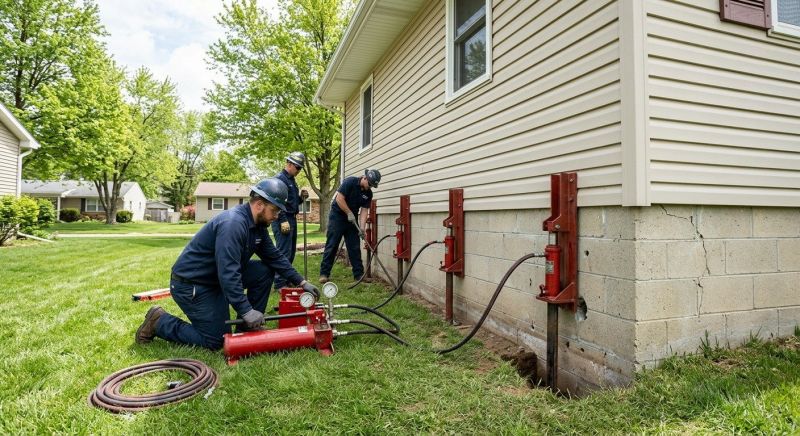 Foundation Jacking in Millersville, MD