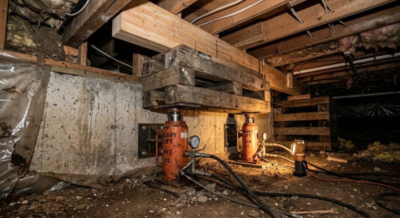 Foundation Jacking in Odenton, MD