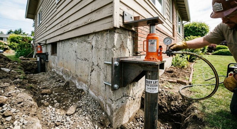 Foundation Lifting in Columbia, MD