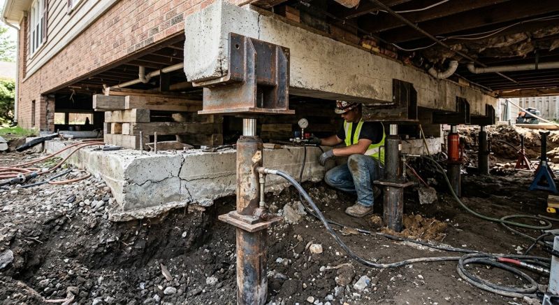 Foundation Lifting in Essex, MD