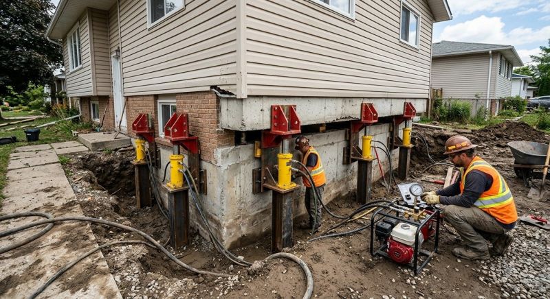 Foundation Lifting in Harford County, MD