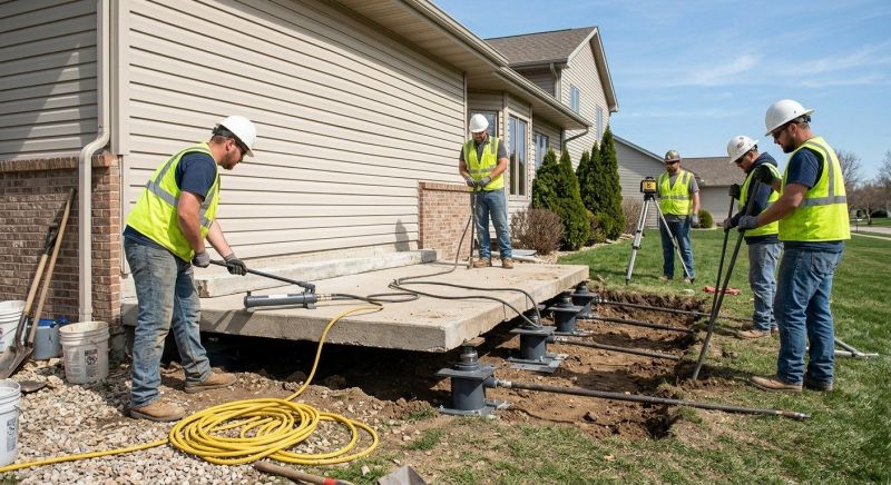 Foundation Lifting in Lutherville Timonium, MD