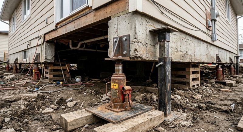 Foundation Lifting in Middle River, MD