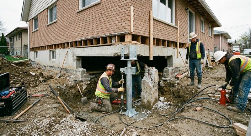 Foundation Pier Repair in Dundalk, MD