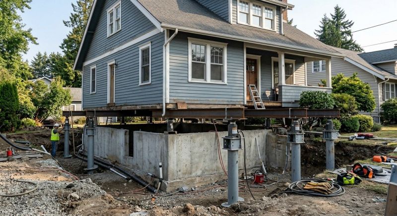 Foundation Raising in Gwynn Oak, MD