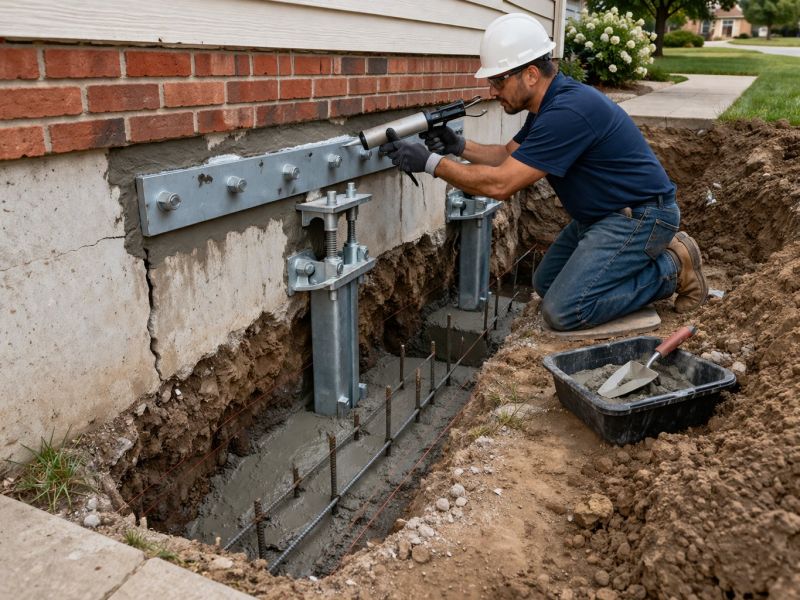 Foundation Repair in Edgewood, MD
