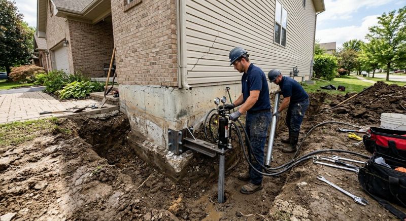 Foundation Settlement Repair in Dundalk, MD