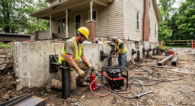Foundation Stabilizing in Bel Air, MD