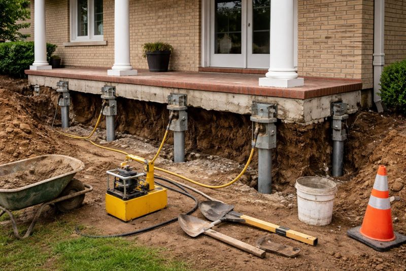 Foundation Stabilizing in Crownsville, MD