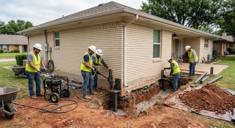 Foundation Stabilizing in Harford County, MD
