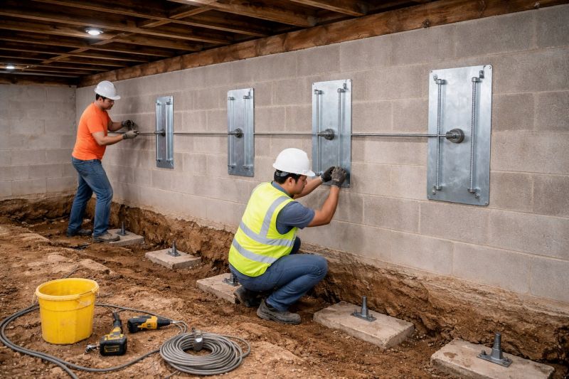 Foundation Stabilizing in Owings Mills, MD