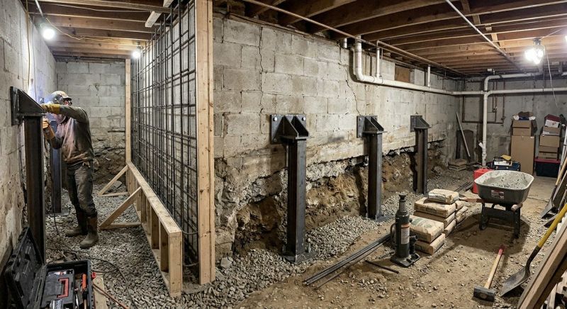 Foundation Strengthening in Dundalk, MD