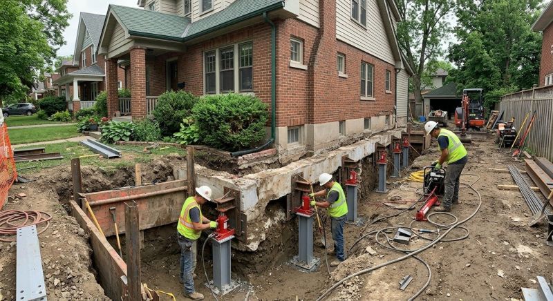 Foundation Underpinning in Dundalk, MD