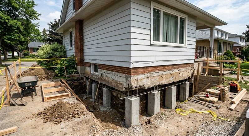 Foundation Underpinning in Dundalk, MD