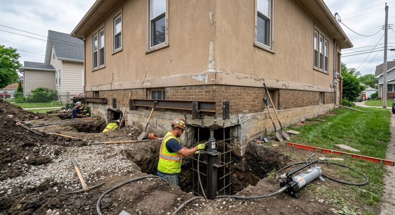Foundation Underpinning in Dundalk, MD