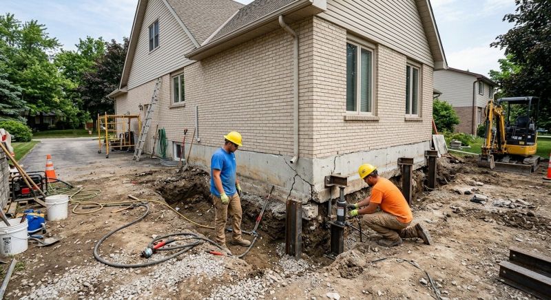 Helical Piers Installation in Dundalk, MD