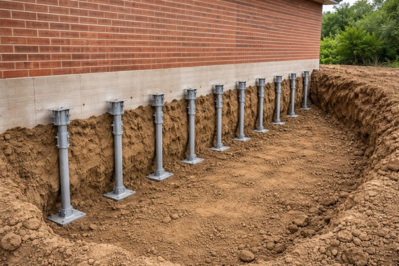 Helical Pile Installation in Dundalk, MD