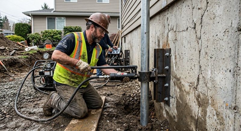 Home Foundation Leveling in Ellicott City, MD