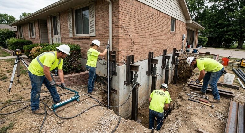Home Foundation Leveling in Gwynn Oak, MD
