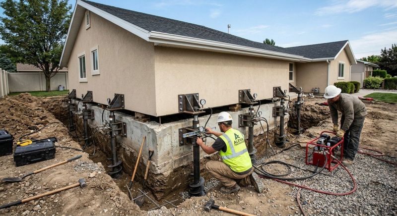 Home Foundation Leveling in Hanover, MD